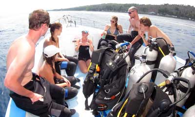 scuba diving courses in bali